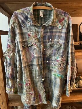 ♥️ Magnolia Pearl Kelly Western Shirt